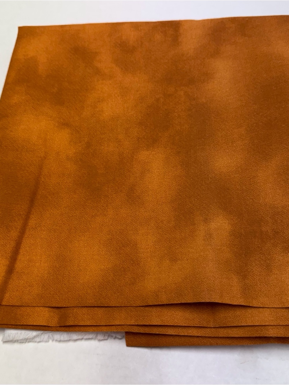 Vintage Joann Cotton Fabric - Approx. 2 yds x 44” Rust/Gold Fabric